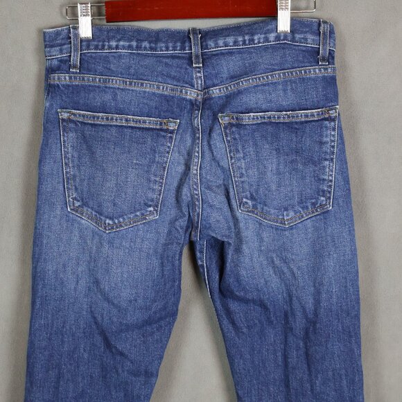 Imogene and Willie Jeans Mens 30x29 Blue Barton Washburn Slim Straight USA Made - Picture 7 of 14